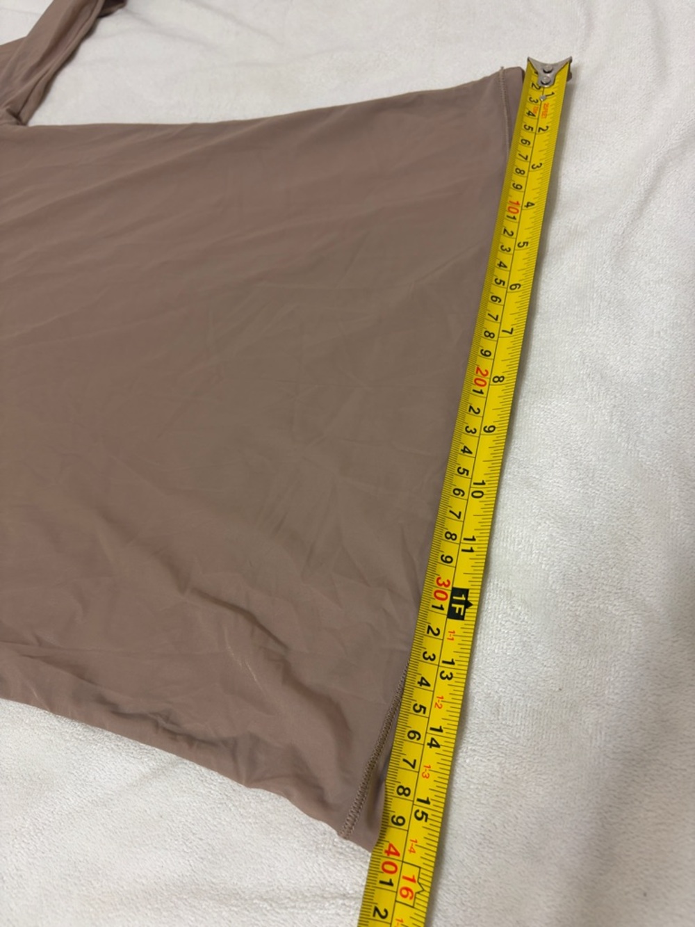 Athleta Apero Mesh Top Long Sleeve Brownstone Sheer in Taupe - Picture 11 of 14